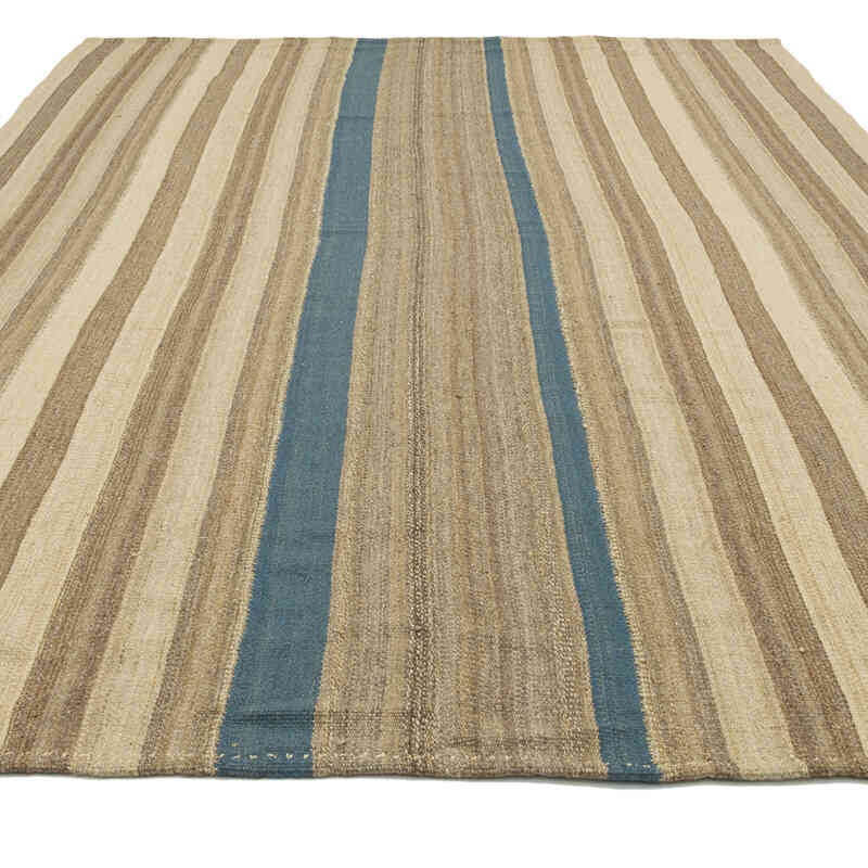 New Turkish Kilim Rug - 7' 11" x 11' 5" (95" x 137") - K0077955