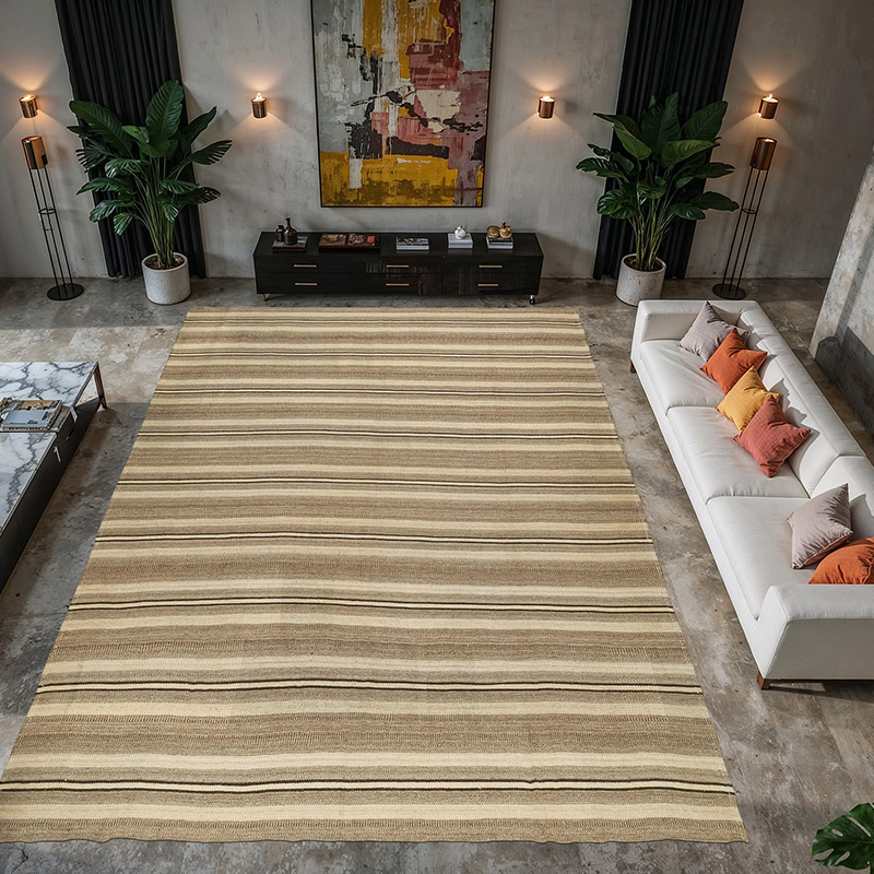 Nueva Alfombra Turca Kilim - 323 cm x 452 cm - K0077957