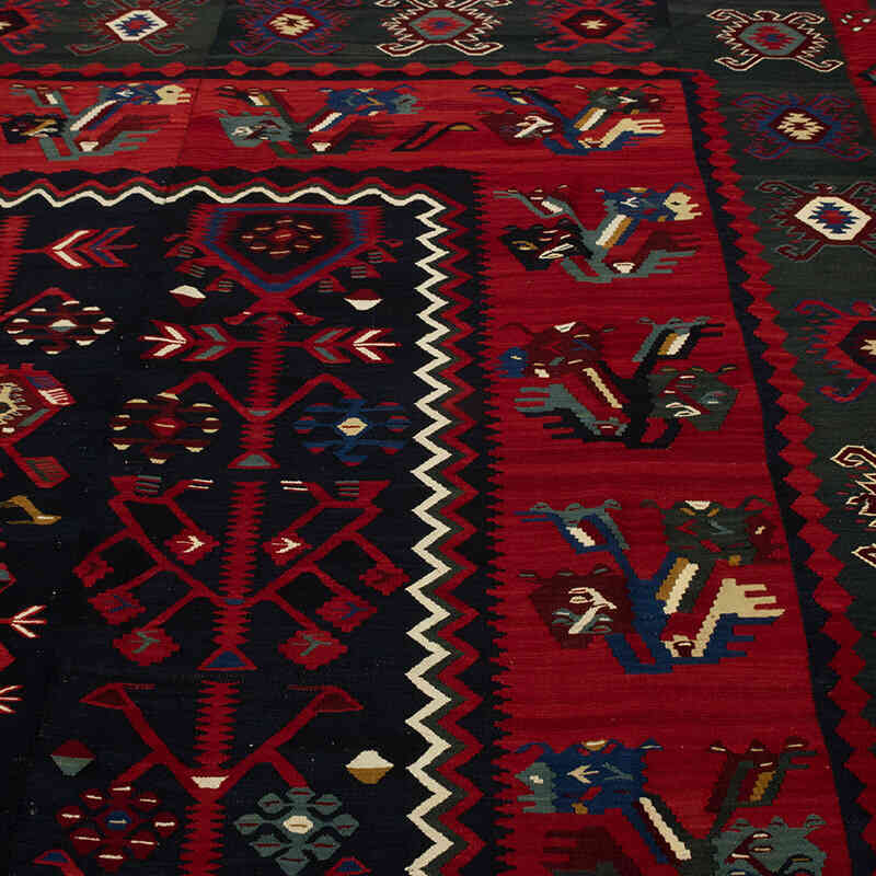 Alfombra Vintage Sharkoy Kilim - 390 cm x 380 cm - K0077961