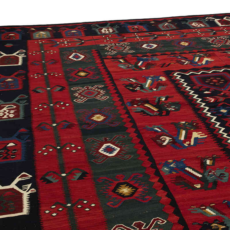 Alfombra Vintage Sharkoy Kilim - 390 cm x 380 cm - K0077961