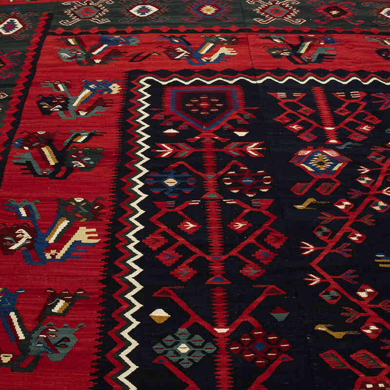 Alfombra Vintage Sharkoy Kilim - 390 cm x 380 cm - K0077961
