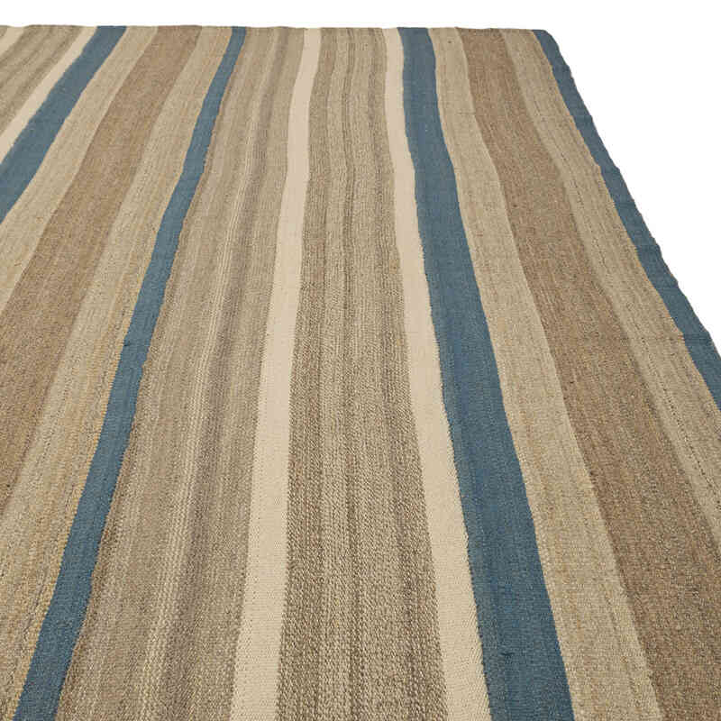 New Turkish Kilim Rug - 11'  x 13' 1" (132" x 157") - K0077962
