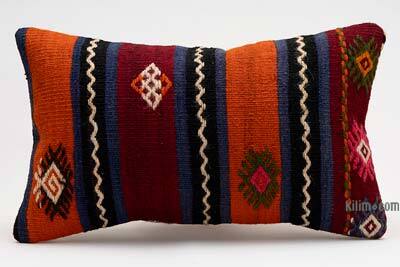 Kilim Pillow Cover - 1' 8" x 1'  (20" x 12")