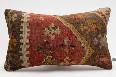 Kilim Pillow Cover - 1' 8" x 1'  (20" x 12")