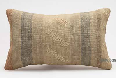 Kilim Pillow Cover - 1' 8" x 1'  (20" x 12")
