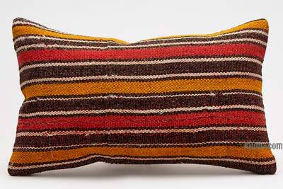 Kilim Pillow Cover - 1' 8" x 1'  (20" x 12")