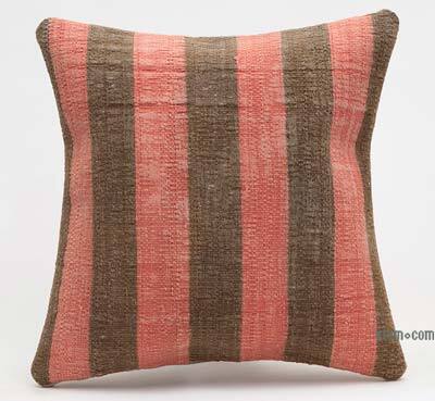 Kilim Pillow Cover - 1' 4" x 1' 4" (16" x 16")