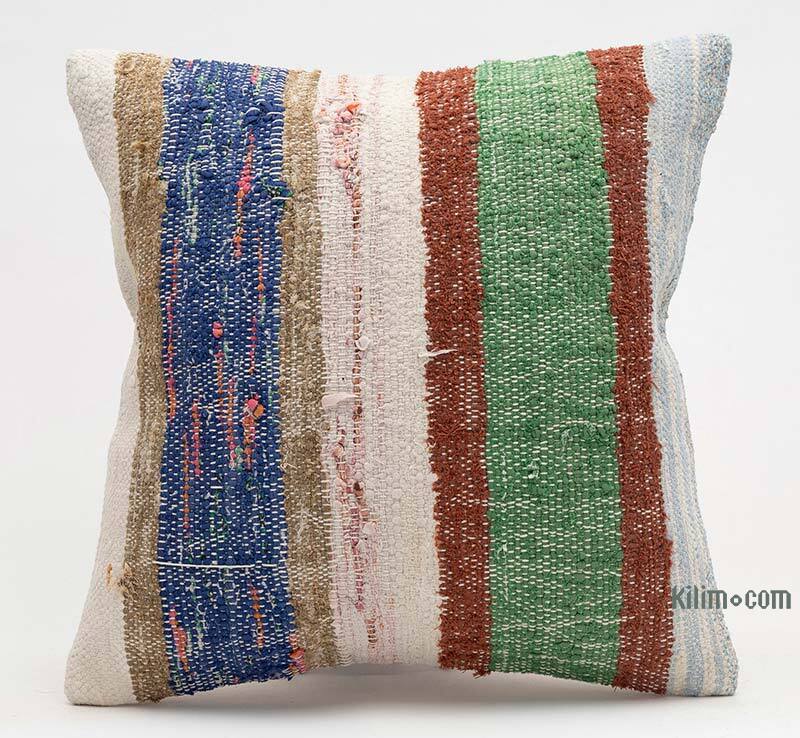 Kilim Yastık Kılıfı - 40 cm x 40 cm - K0078165