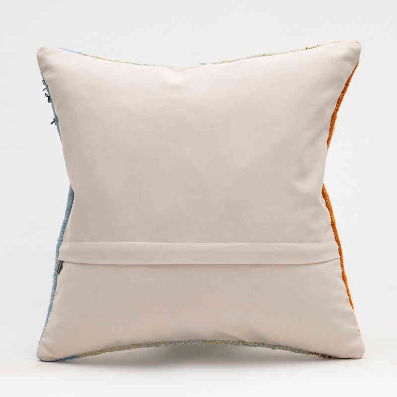 Kilim Pillow Cover - 1' 4" x 1' 4" (16" x 16") - K0078167