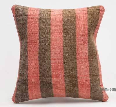 Kilim Pillow Cover - 1' 4" x 1' 4" (16" x 16")