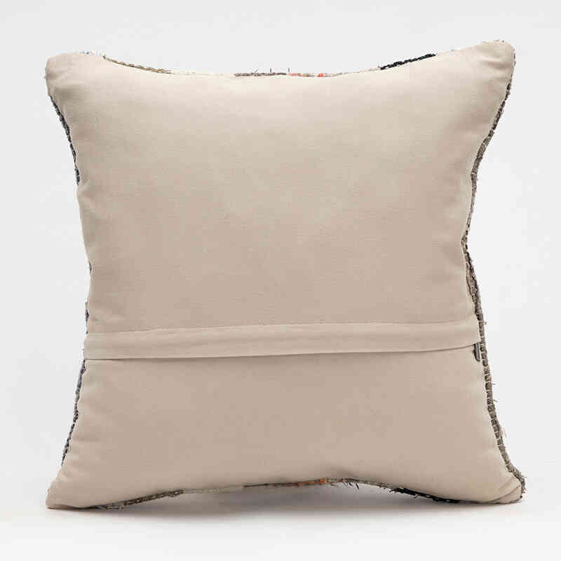 Kilim Pillow Cover - 1' 4" x 1' 4" (16" x 16") - K0078214