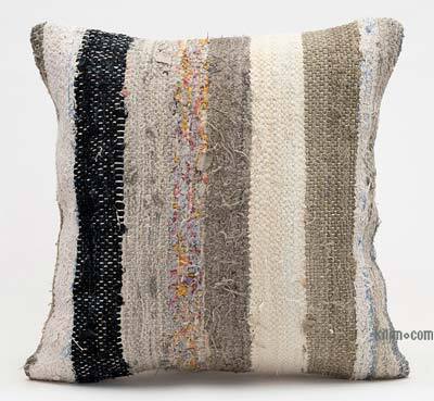 Kilim Pillow Cover - 1' 4" x 1' 4" (16" x 16")
