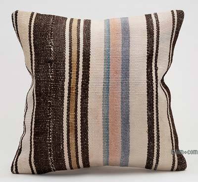 Kilim Pillow Cover - 1' 4" x 1' 4" (16" x 16")
