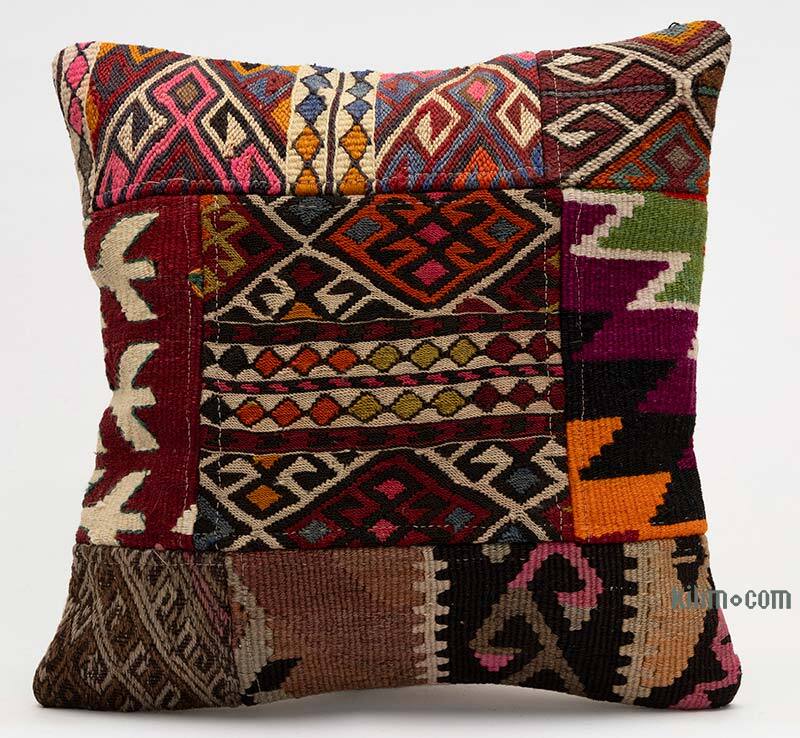 Kilim Yastık Kılıfı - 40 cm x 40 cm - K0078281