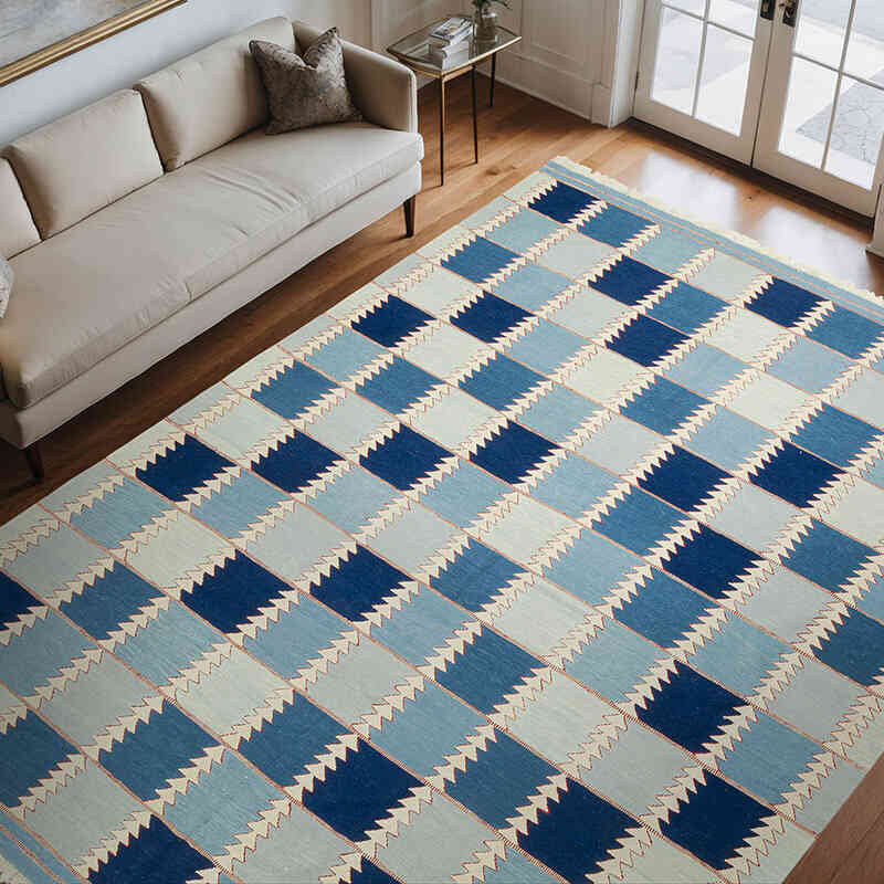 Nueva Alfombra Turca Kilim - 279 cm x 363 cm - K0078318