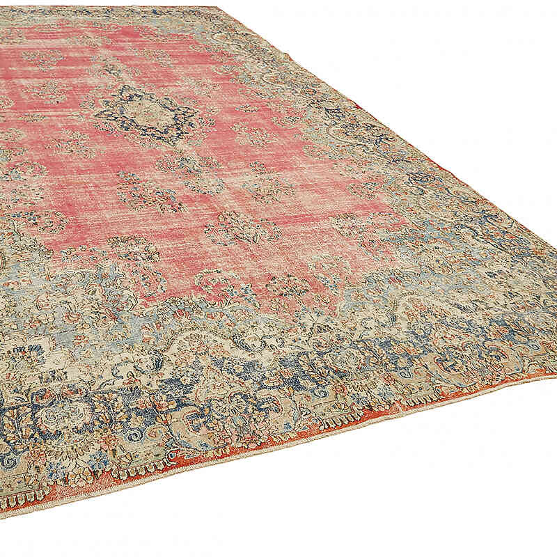 El Dokuma Vintage Halı - 305 cm x 508 cm - K0078333