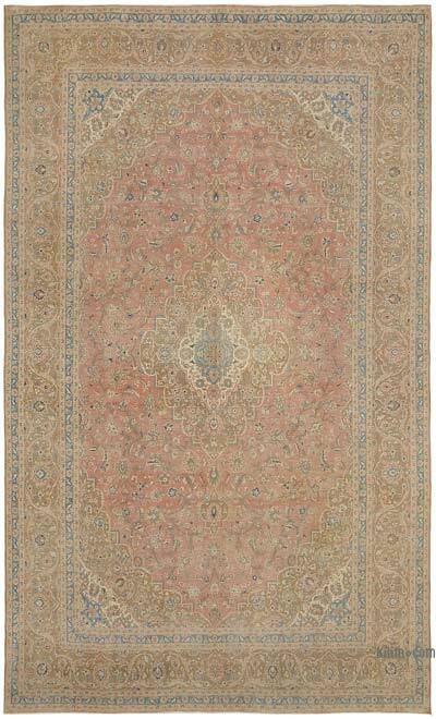 Vintage Hand-Knotted Oriental Rug - 10'  x 16' 1" (120" x 193")