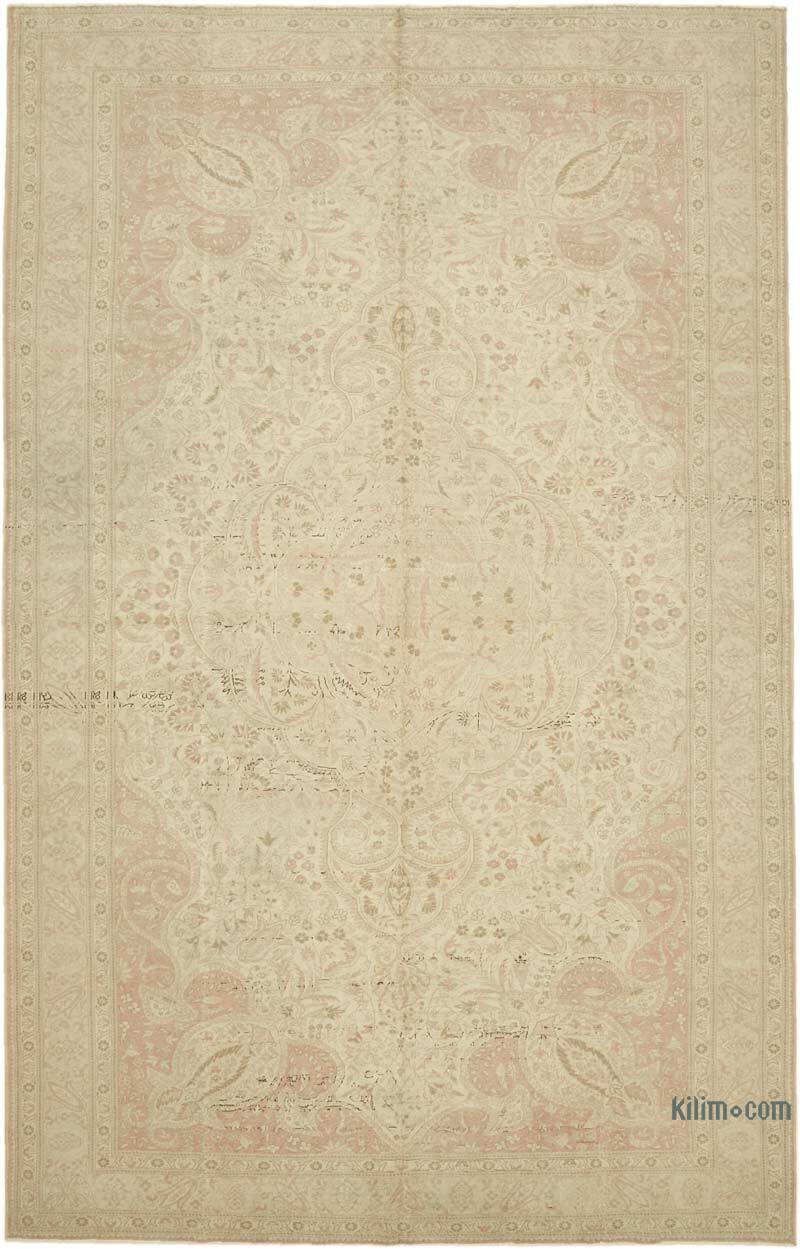 Vintage Hand-Knotted Oriental Rug - 8' 4" x 13'  (100" x 156") - K0078344