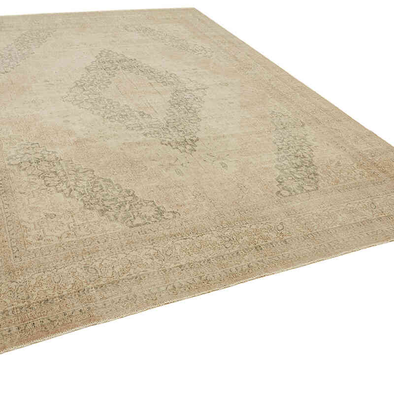 El Dokuma Vintage Halı - 301 cm x 393 cm - K0078347