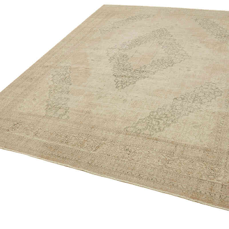 El Dokuma Vintage Halı - 301 cm x 393 cm - K0078347