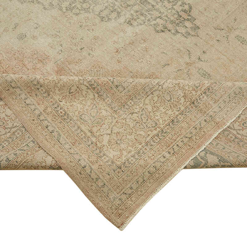 El Dokuma Vintage Halı - 301 cm x 393 cm - K0078347