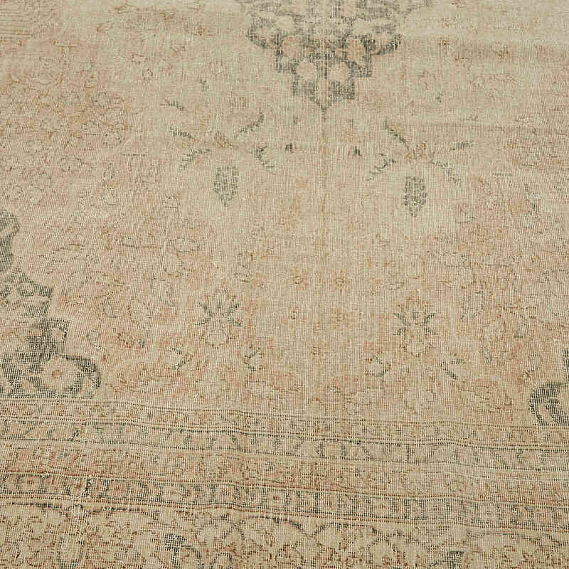 El Dokuma Vintage Halı - 301 cm x 393 cm - K0078347