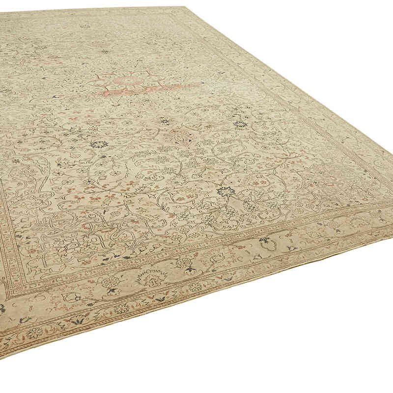 Vintage Hand-Knotted Oriental Rug - 10' 2" x 14' 6" (122" x 174") - K0078348