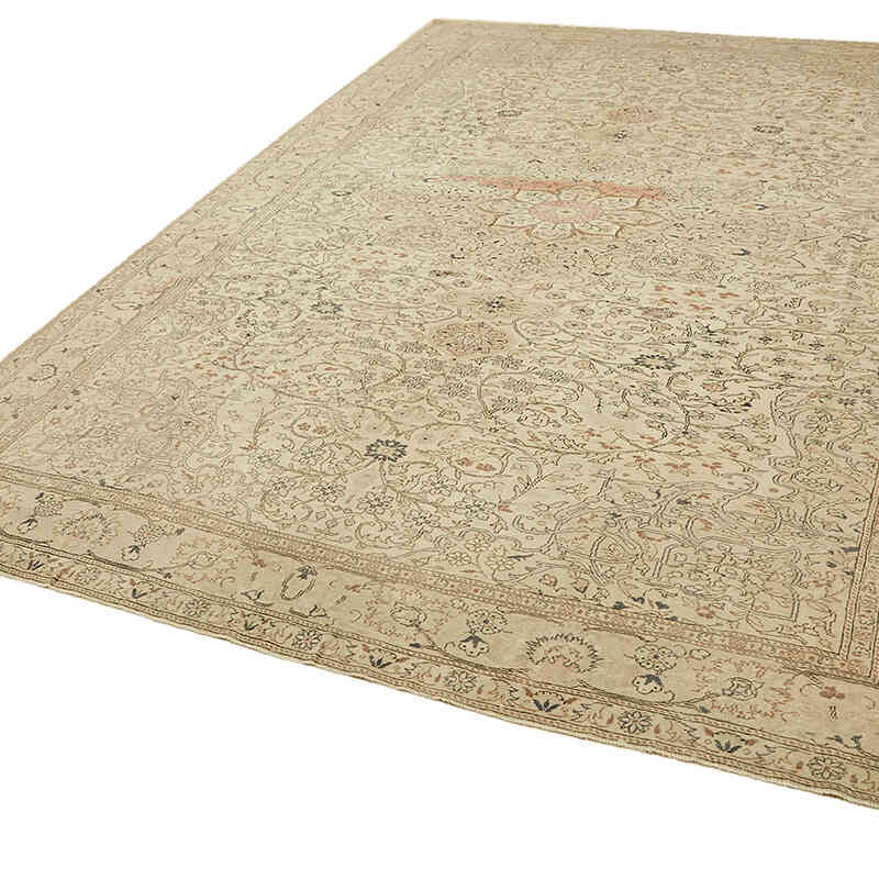 Vintage Hand-Knotted Oriental Rug - 10' 2" x 14' 6" (122" x 174") - K0078348