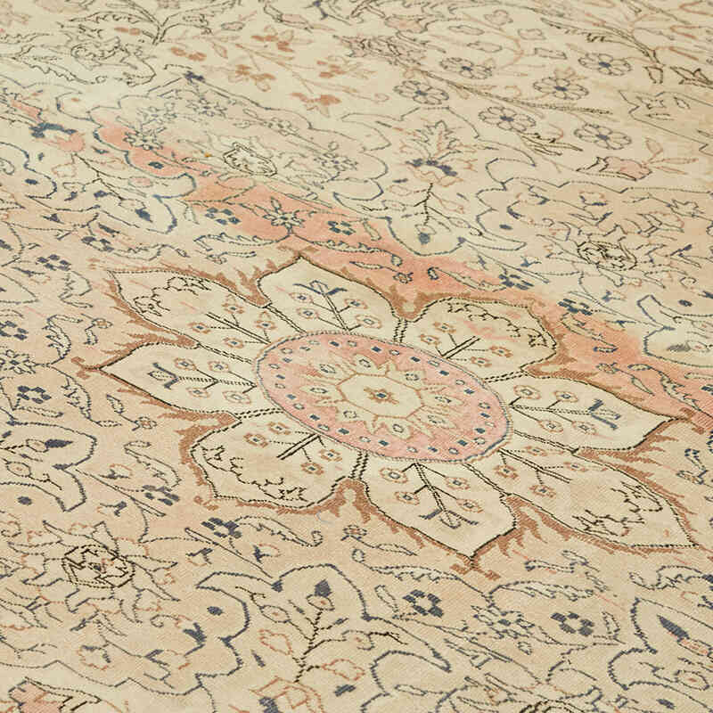 Vintage Hand-Knotted Oriental Rug - 10' 2" x 14' 6" (122" x 174") - K0078348