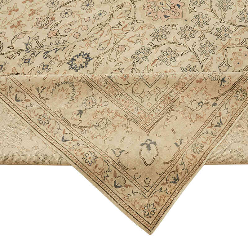 Vintage Hand-Knotted Oriental Rug - 10' 2" x 14' 6" (122" x 174") - K0078348