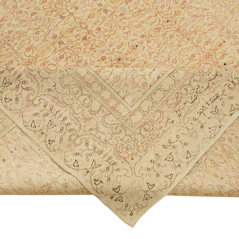 El Dokuma Vintage Halı - 294 cm x 438 cm - K0078349
