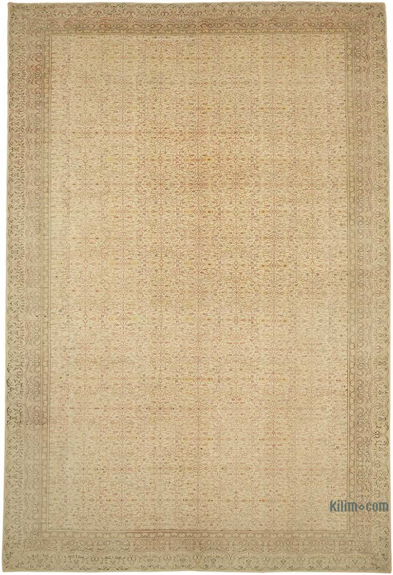 El Dokuma Vintage Halı - 294 cm x 438 cm - K0078349