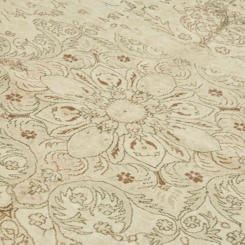 El Dokuma Vintage Halı - 231 cm x 369 cm - K0078354
