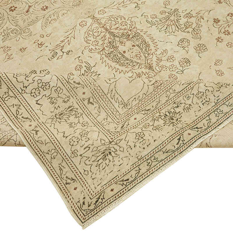 El Dokuma Vintage Halı - 231 cm x 369 cm - K0078354