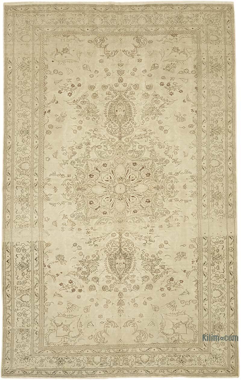 El Dokuma Vintage Halı - 231 cm x 369 cm - K0078354