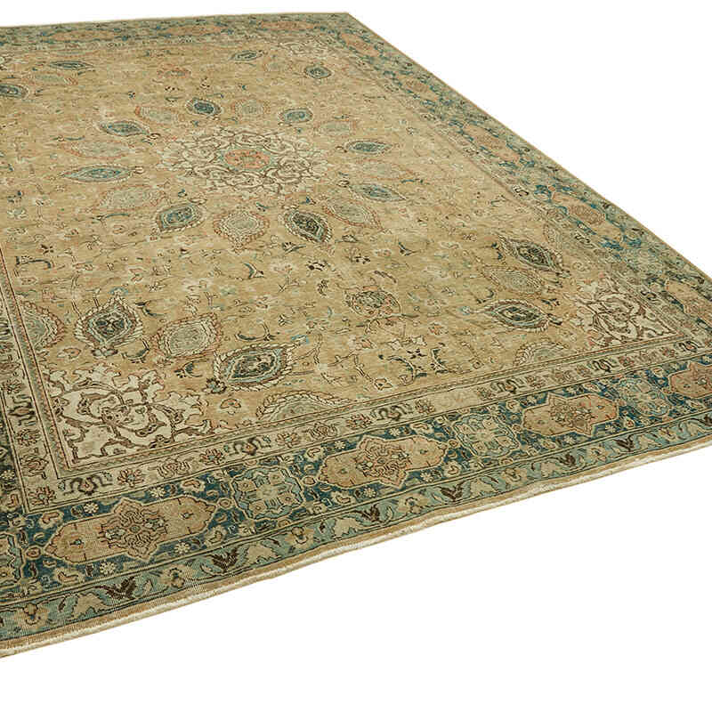 Vintage Hand-Knotted Oriental Rug - 9' 11" x 12' 10" (119" x 154") - K0078357
