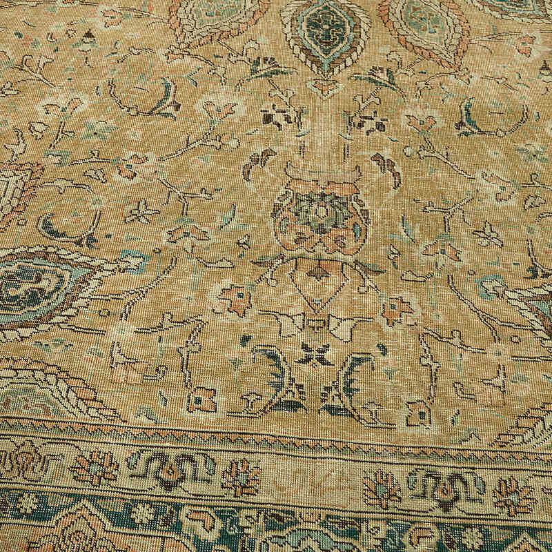 Vintage Hand-Knotted Oriental Rug - 9' 11" x 12' 10" (119" x 154") - K0078357