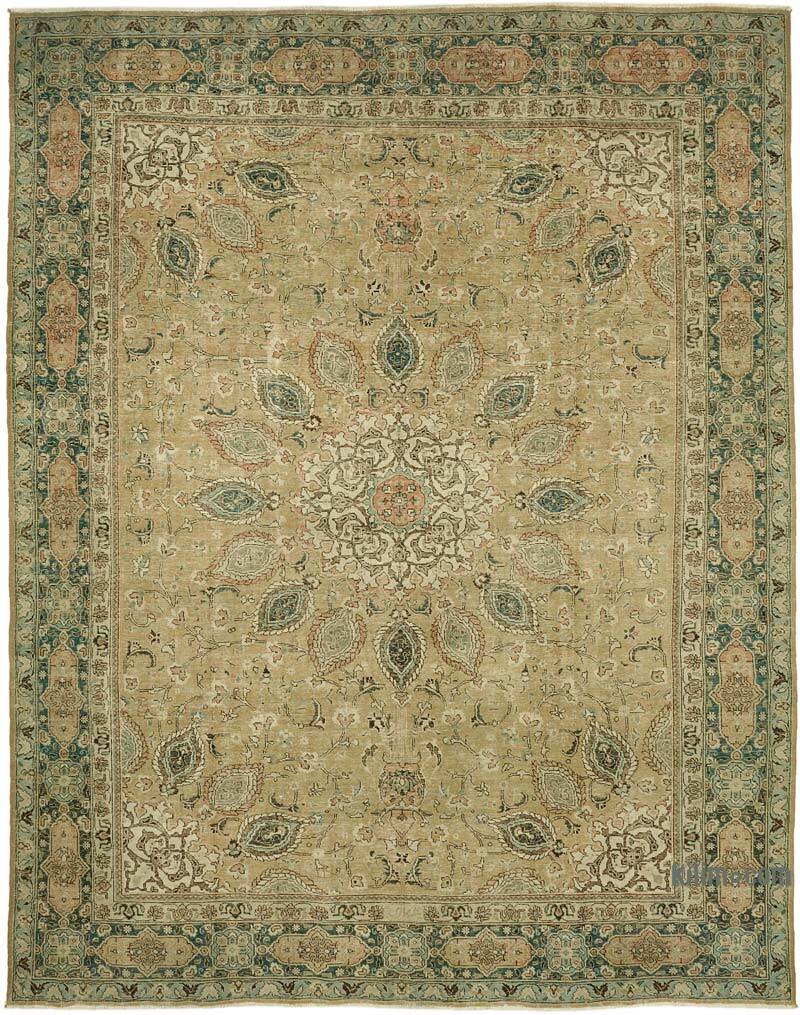Vintage Hand-Knotted Oriental Rug - 9' 11" x 12' 10" (119" x 154") - K0078357
