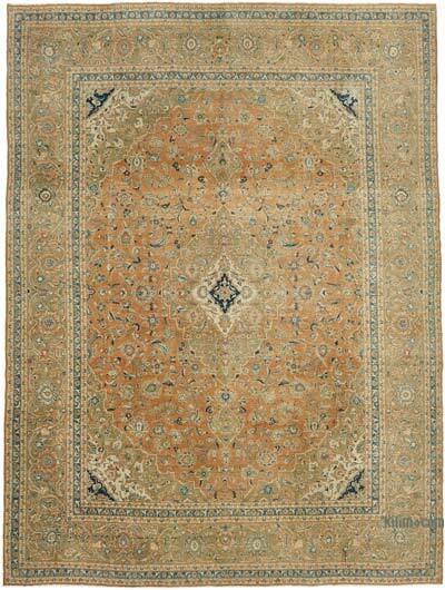 Vintage Hand-Knotted Oriental Rug - 9' 11" x 13'  (119" x 156")