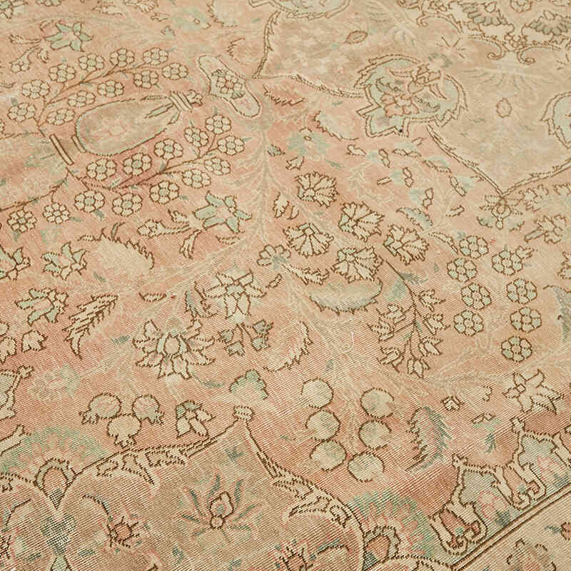 El Dokuma Vintage Halı - 296 cm x 392 cm - K0078367