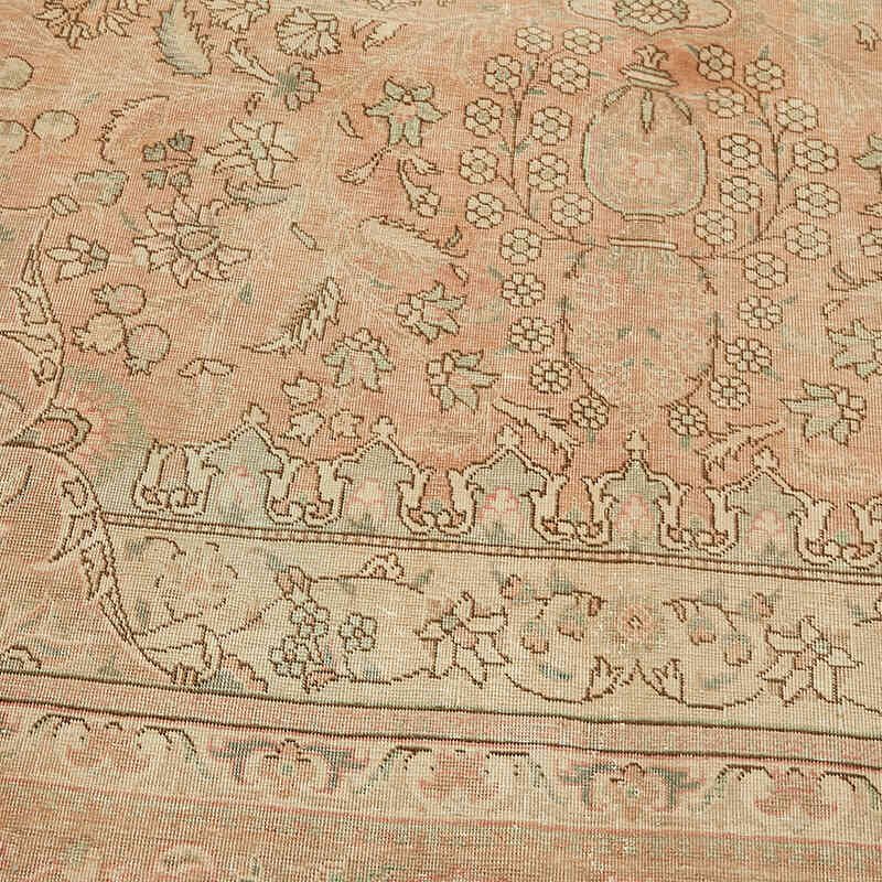 El Dokuma Vintage Halı - 296 cm x 392 cm - K0078367