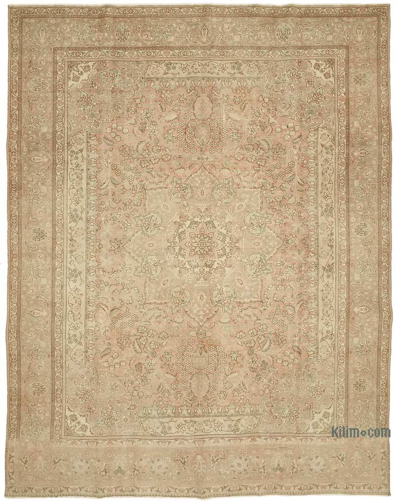 El Dokuma Vintage Halı - 296 cm x 392 cm - K0078367