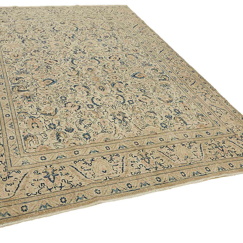 Vintage Hand-Knotted Oriental Rug - 8' 2" x 10' 10" (98" x 130") - K0078375