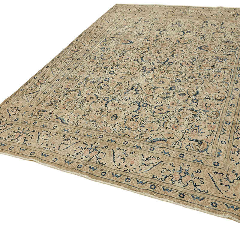 Vintage Hand-Knotted Oriental Rug - 8' 2" x 10' 10" (98" x 130") - K0078375