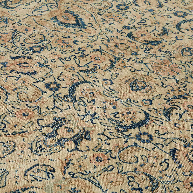 Vintage Hand-Knotted Oriental Rug - 8' 2" x 10' 10" (98" x 130") - K0078375