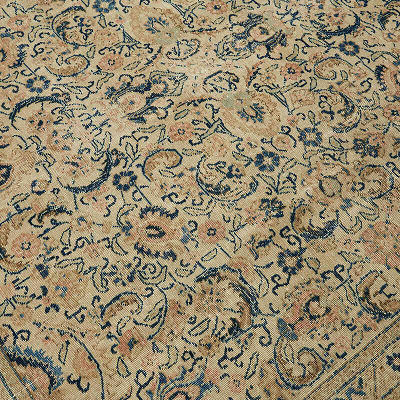 Vintage Hand-Knotted Oriental Rug - 8' 2" x 10' 10" (98" x 130") - K0078375