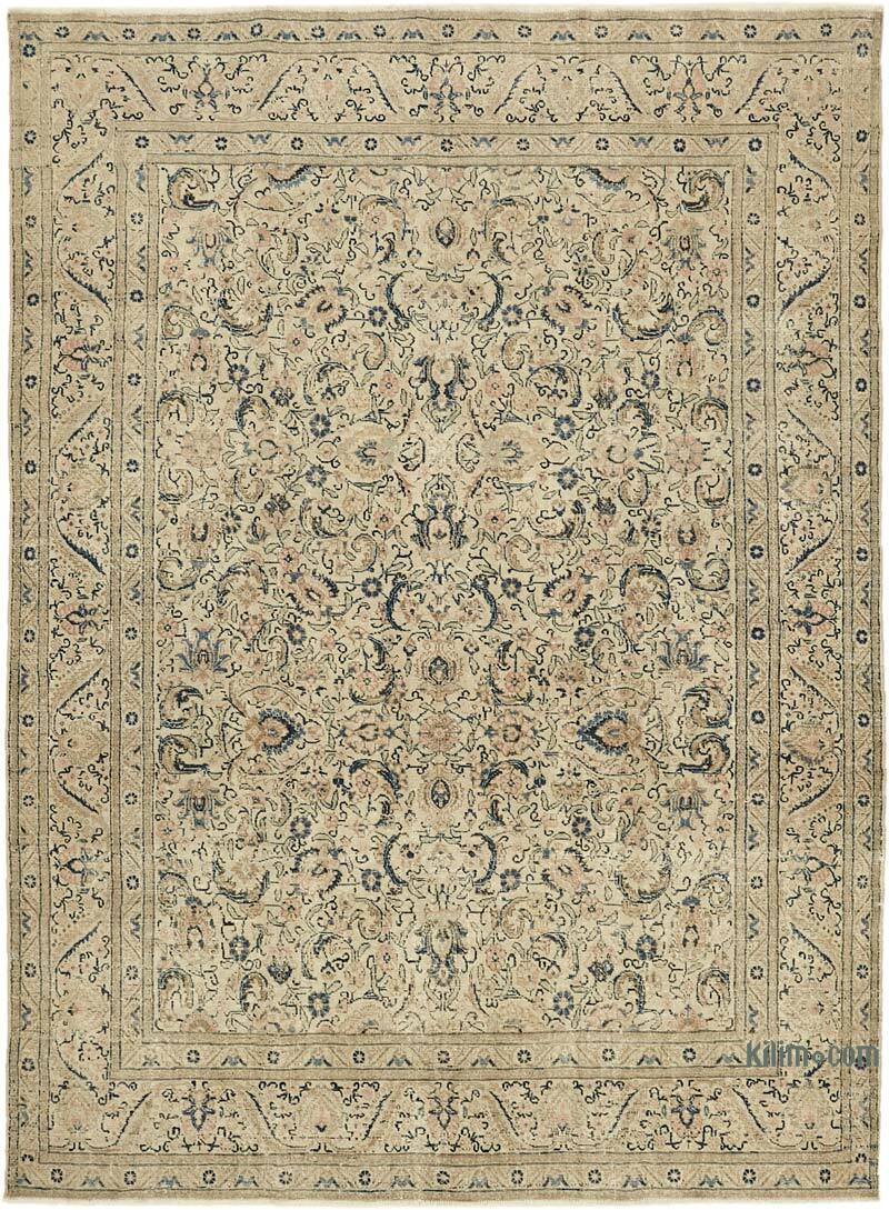 Vintage Hand-Knotted Oriental Rug - 8' 2" x 10' 10" (98" x 130") - K0078375