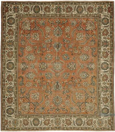 El Dokuma Vintage Halı - 297 cm x 343 cm