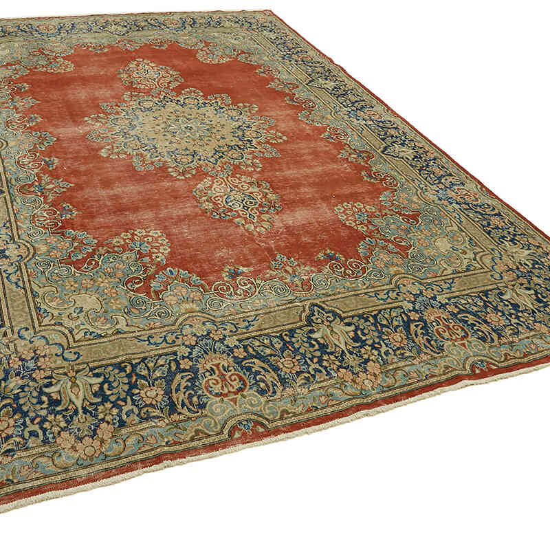 El Dokuma Vintage Halı - 267 cm x 361 cm - K0078379
