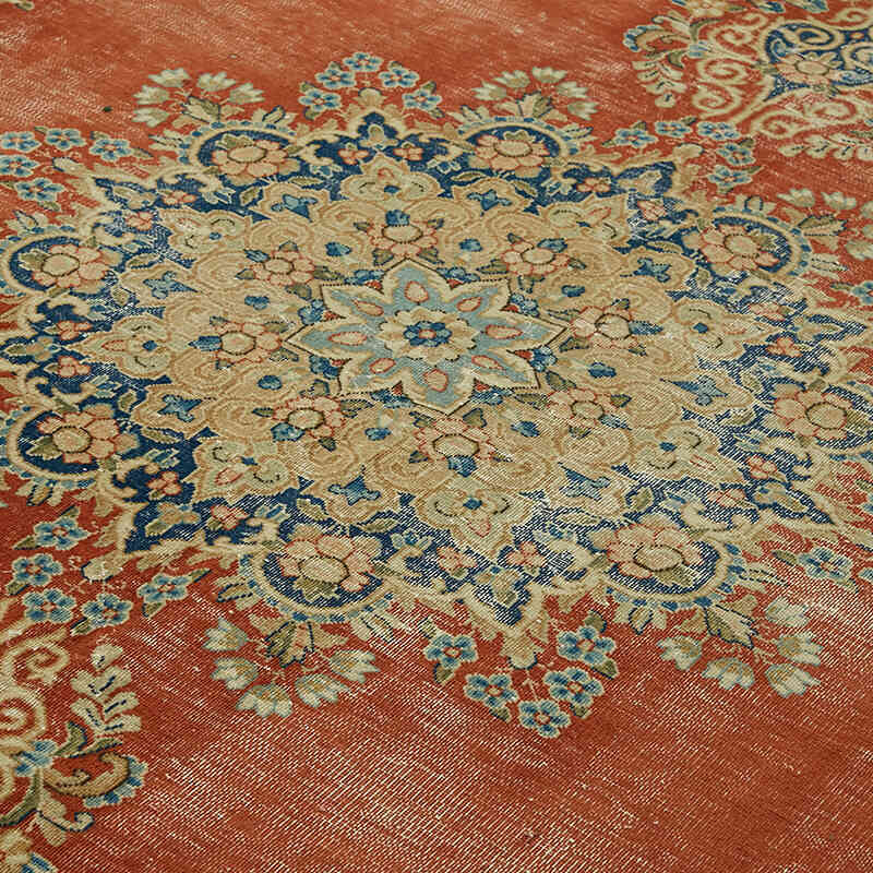 El Dokuma Vintage Halı - 267 cm x 361 cm - K0078379